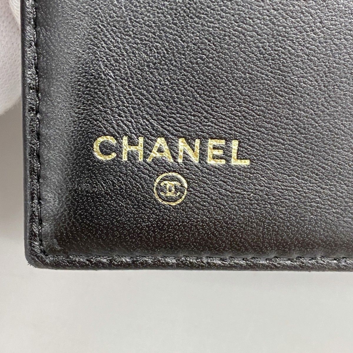 【6dc3385-k】シャネル 長財布 キャビアスキン ブラック ゴールド金具【中古】レディース CHANEL - ☆最終価格【6dc3385-k】シャネル 長財布 キャビアスキン