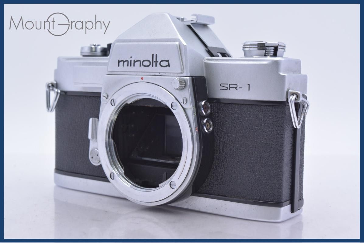 動作保証】 ミノルタ MINOLTA SR-1 シルバー 同梱無料 #am6029 - メルカリ