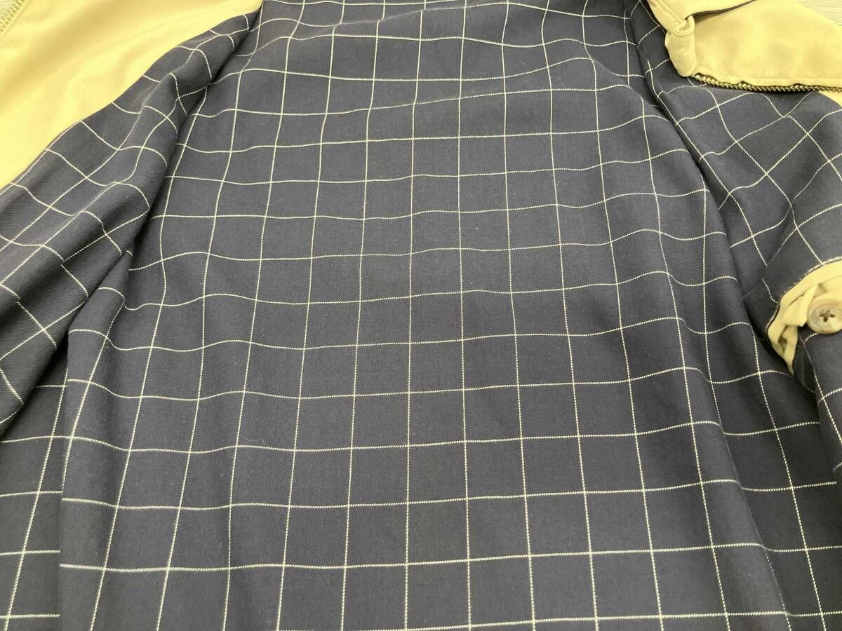 POLO RALPH LAUREN 90s 裏地チェック スウィングトップ タイ製 表記 POLO RALPH LAUREN 90s 裏地チェック スウィングトップ タイ製 表記