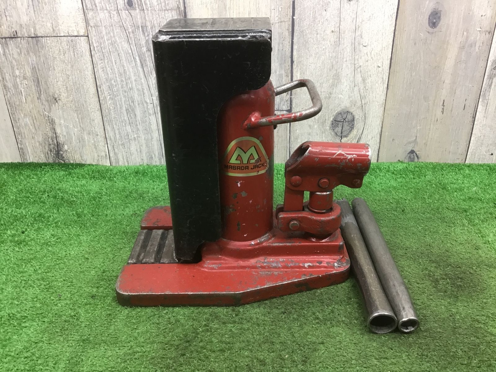 【中古動作品】MASADAマサダ 爪付油圧ジャッキ MHC-2T　頭5t爪2t●アクトツール富山店●BR