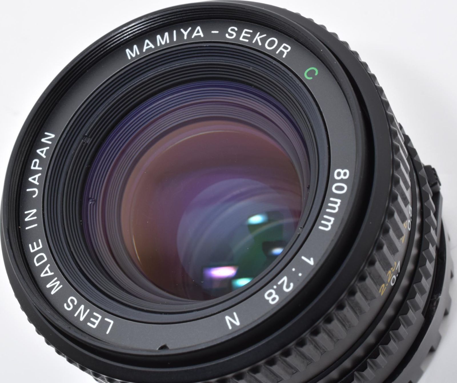美品 MAMIYA SEKOR C 80mm F2.8 #109-2 D10[7632]26☆極美品☆ マミヤ MAMIYA SEKOR C 80mm F2.8 N - メルカリ