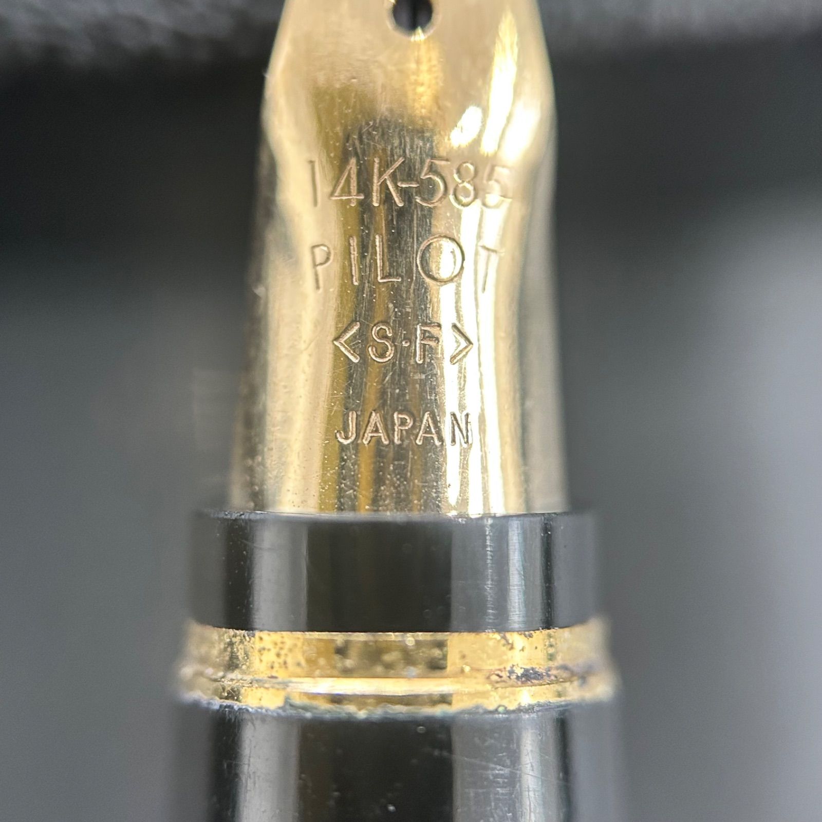 廃番 PILOT パイロット Elabo エラボー 万年筆 14K S.F 黒 - メルカリ