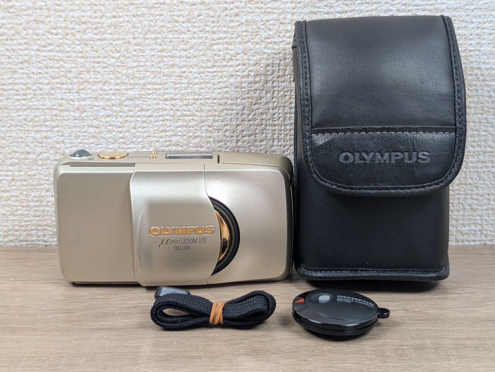 OLYMPUS オリンパス フィルムカメラ μZOOM105 DELUXE 格安 完動品】OLYMPUS μ ZOOM 105 DELUXE オリンパス ミュー ズーム
