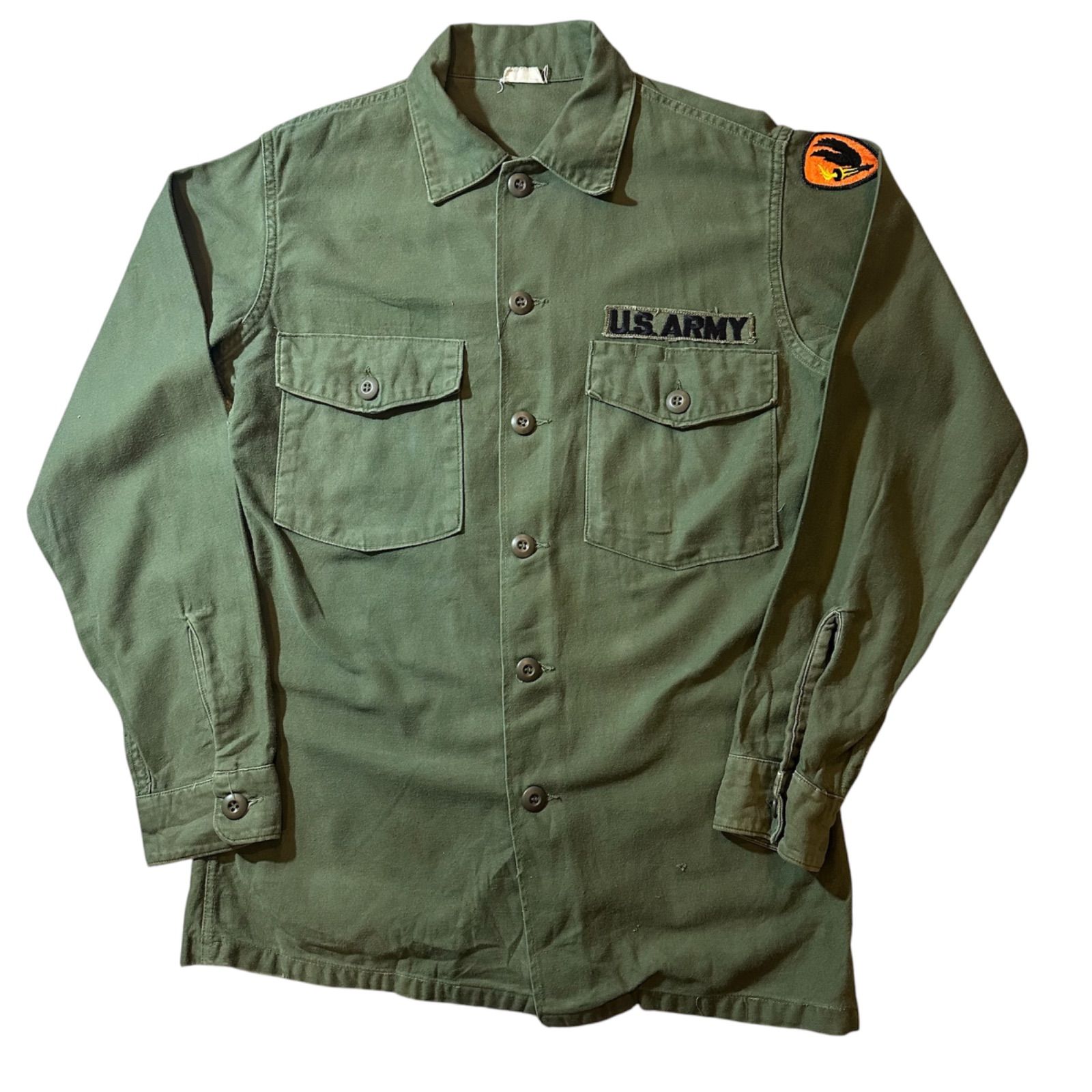 60s US ARMY og-107 military shirt / 60年代 アメリカ 陸軍 og-107 