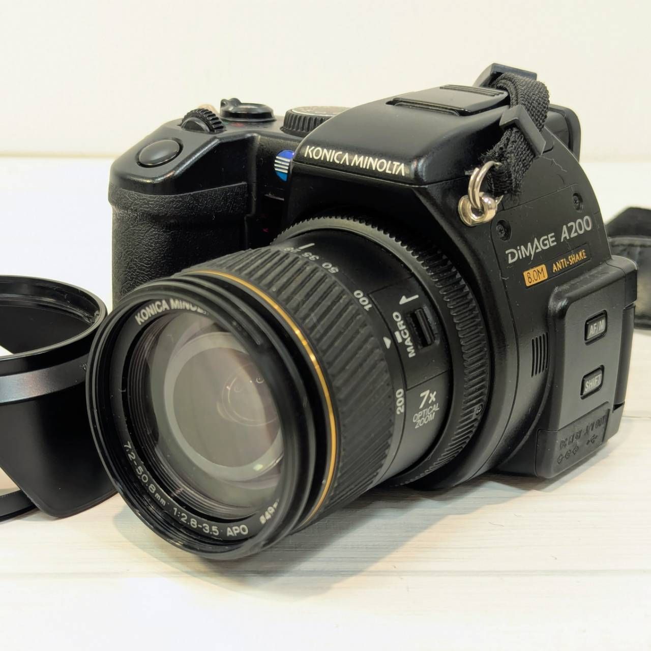 塩】2004年 800万画素 光学7倍ズームレンズ 手振れ補正 コニカミノルタ