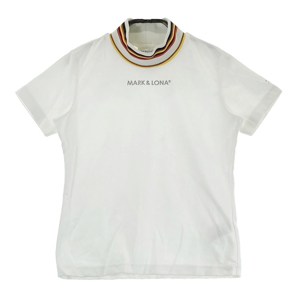 MARK AND LONA ホワイトハイネックシャツ IC●N Mock Neck Layer | MEN