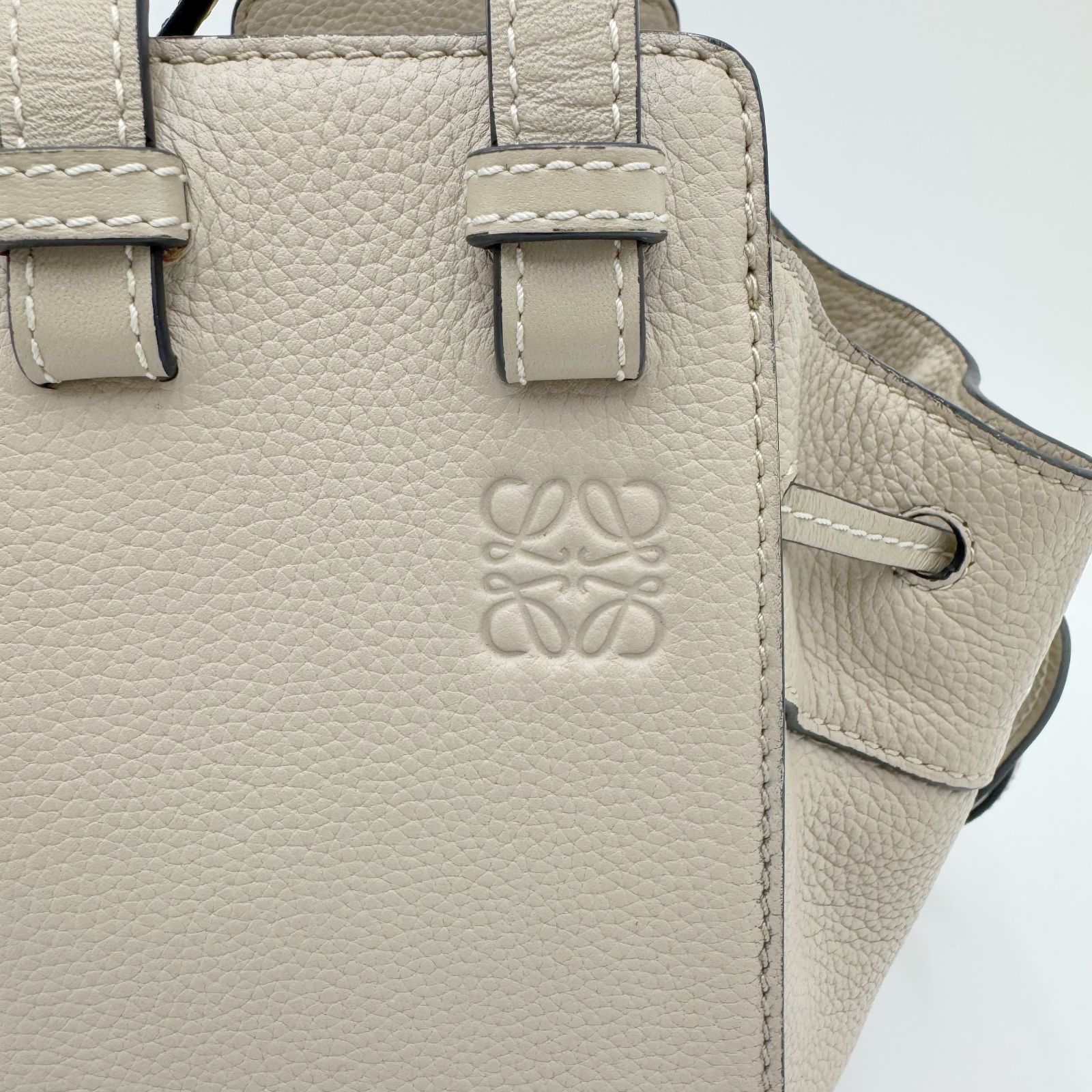 LOEWE ロエベ ハンモック ミニ ショルダーバッグ レザー アナグラム