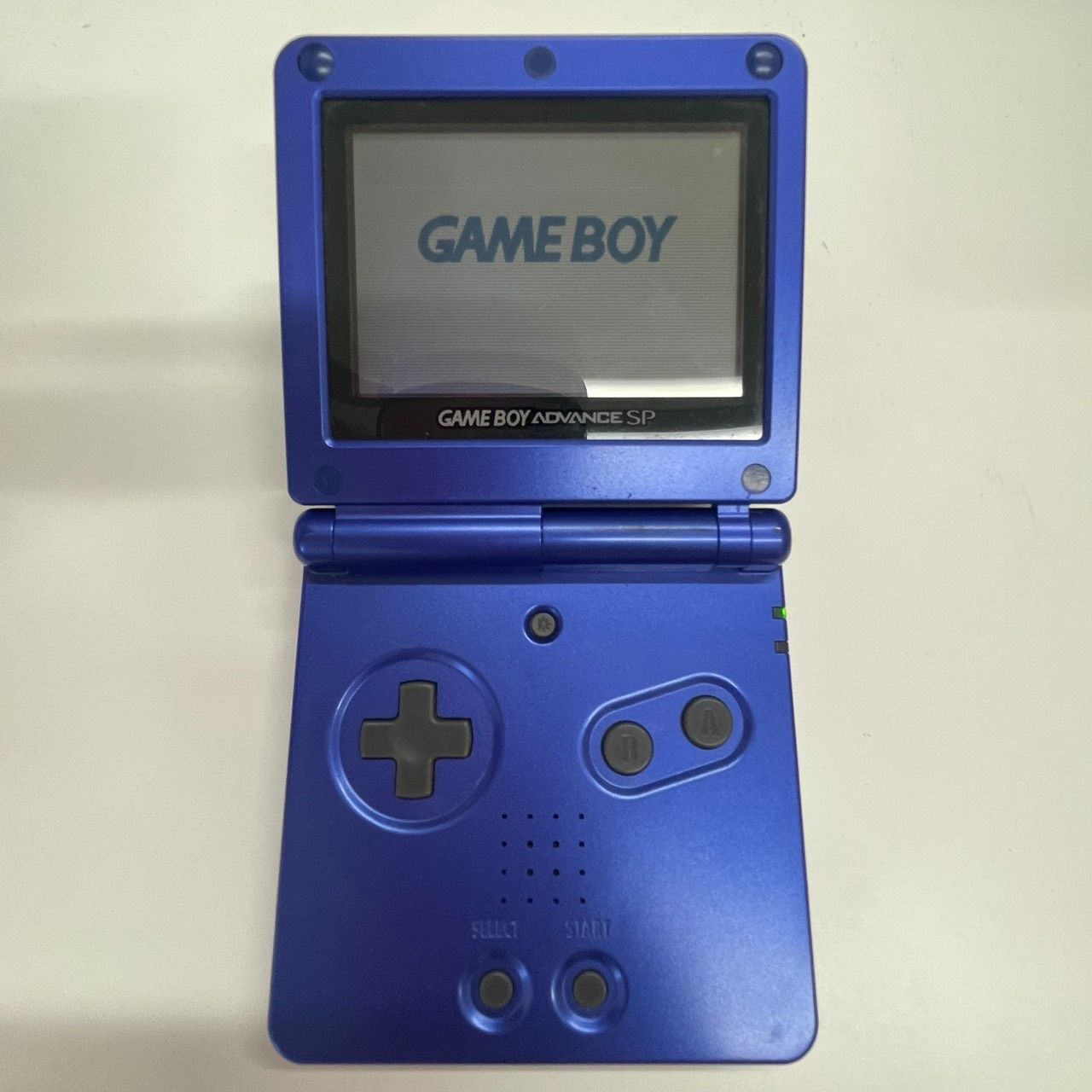 【液晶不良あり】ゲームボーイアドバンスSP □Nintendo ニンテンドー ゲームボーイアドバンスSP ブルー 起動確認済