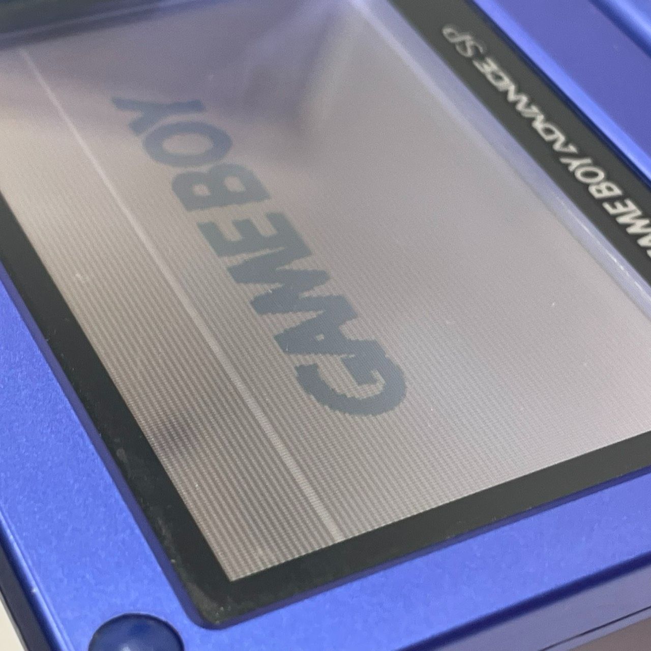 【液晶不良あり】ゲームボーイアドバンスSP □Nintendo ニンテンドー ゲームボーイアドバンスSP ブルー 起動確認済