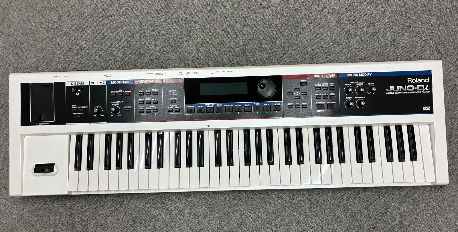 【商談中お客様専用】Roland JUNO-Di シンセサイザー　ホワイトモデル