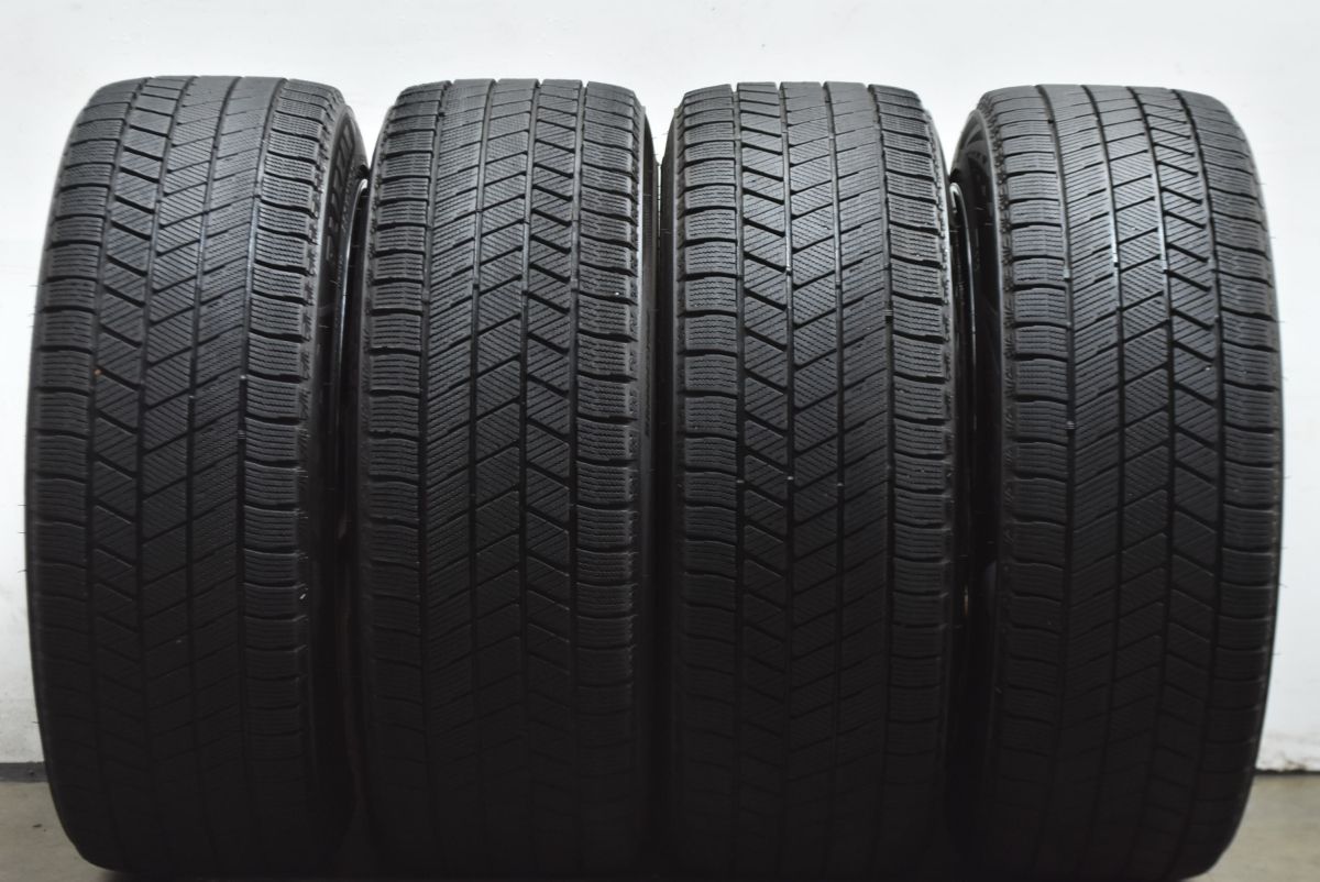 バリ溝 VRX3付】シュナイダー 18in 8J +45 PCD114.3 ブリヂストン 