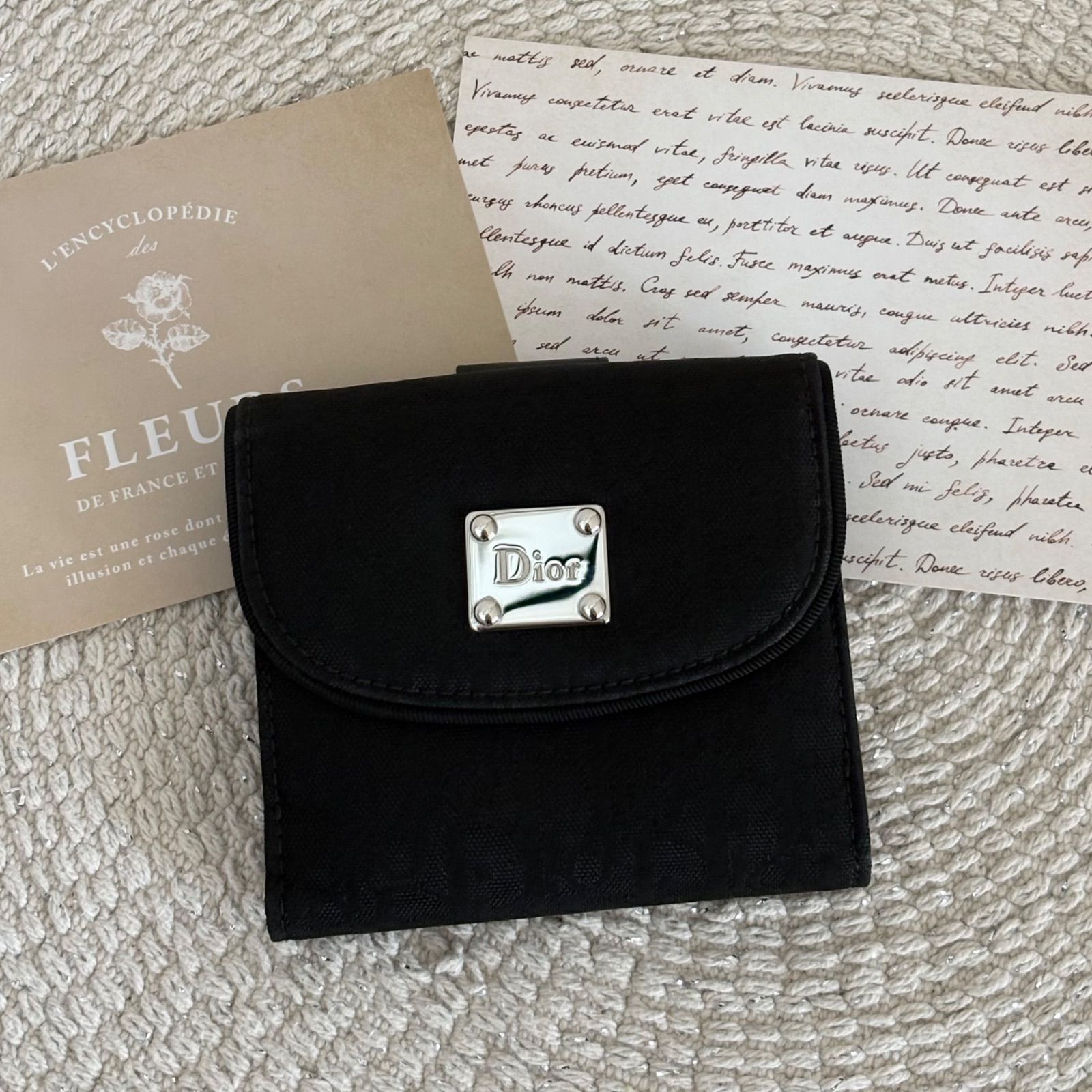 財布 レディース 二つ折り（ブランドディオール）の通販 美品 Dior