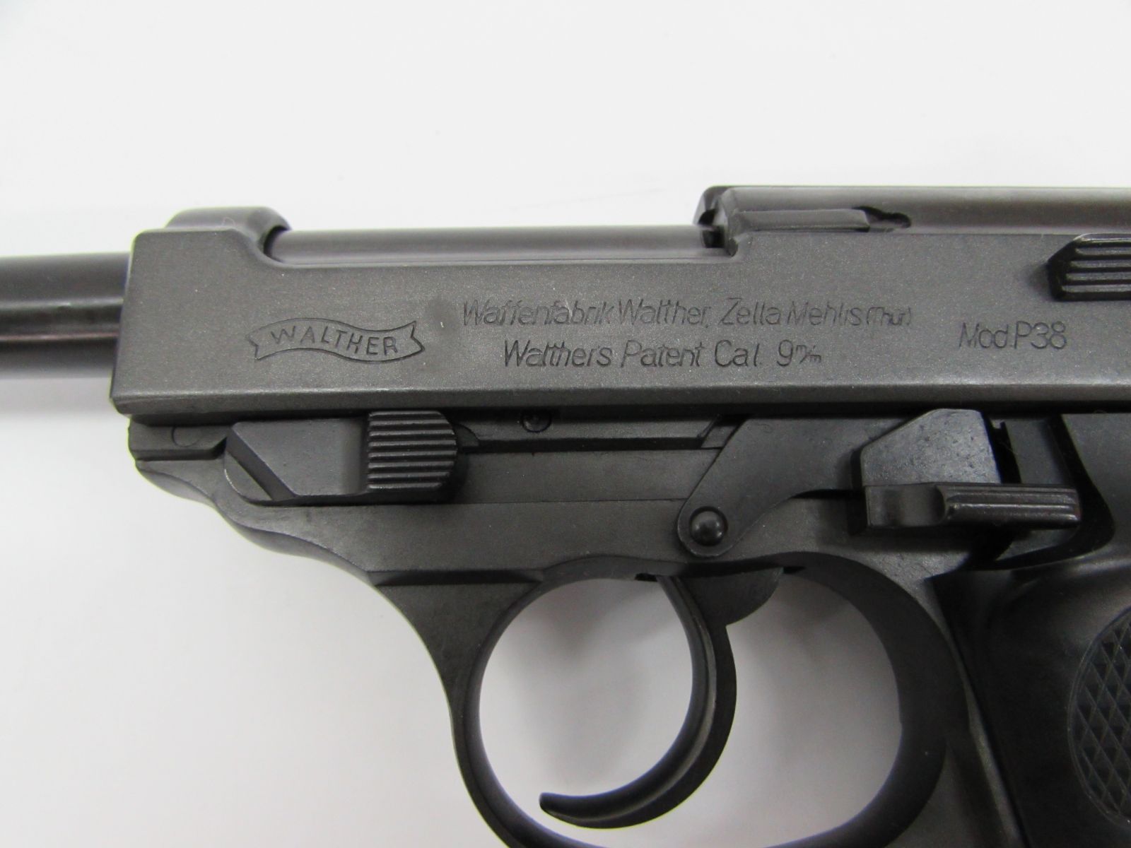 SPG規格 MFG マルシン ワルサー P38 モデルガン ABS樹脂製 銃口