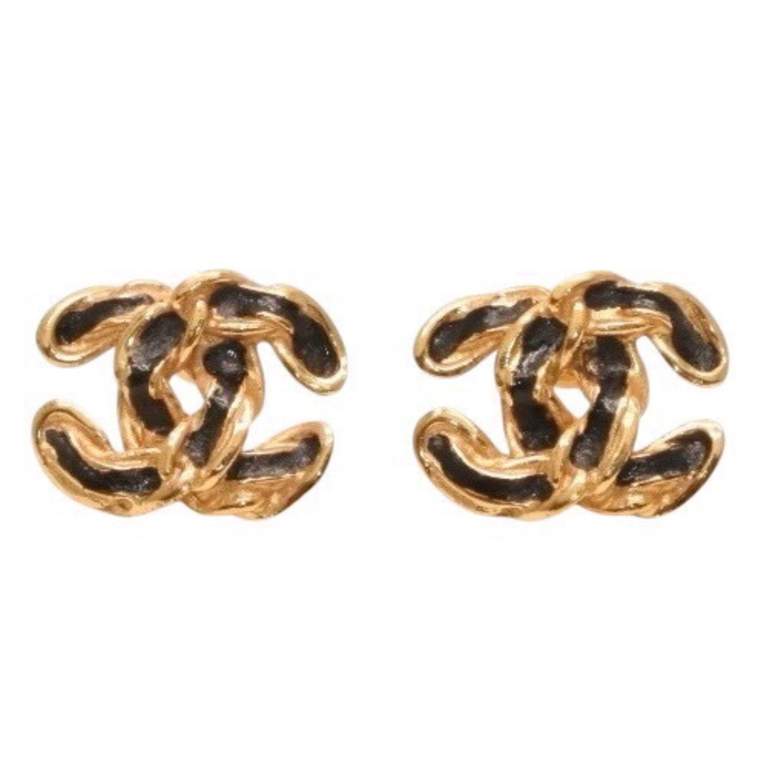 極美品 CHANEL シャネル ヴィンテージ ココマーク ピアス 重量約