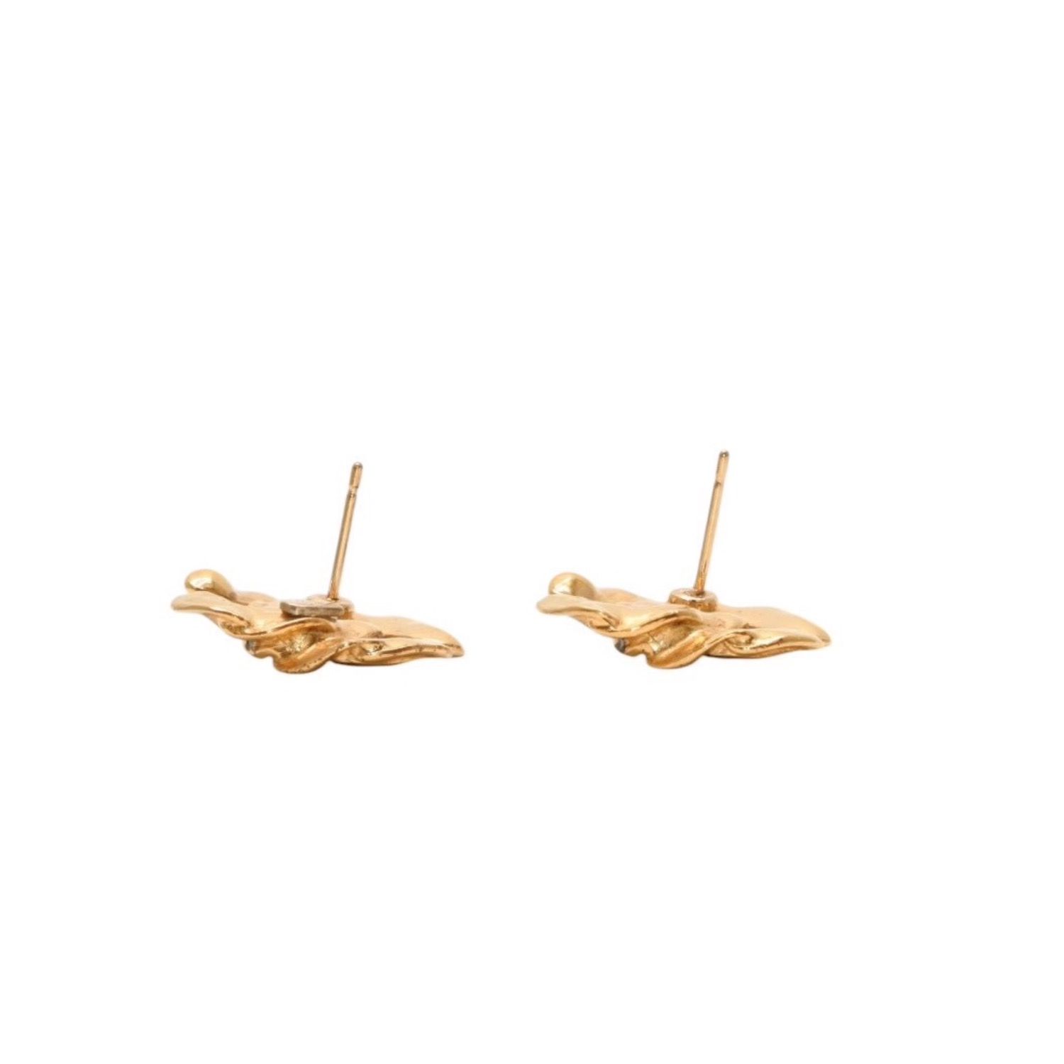 極美品 CHANEL シャネル ヴィンテージ ココマーク ピアス 重量約5.14g 