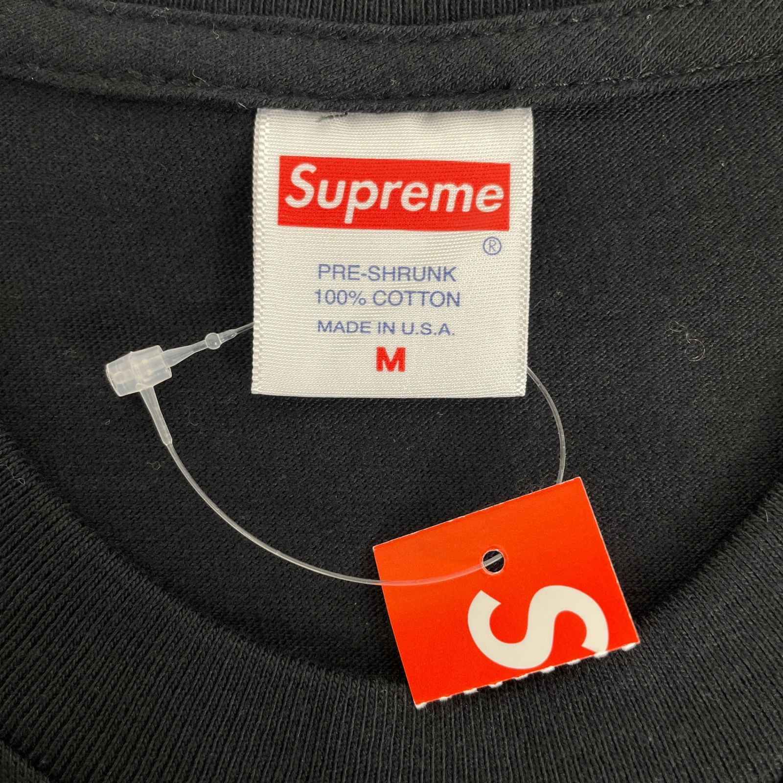 半タグ付　SUPREME　シュプリーム　20SS　TUPAC　HOLOGRAM　TEE　ツーパック ホログラム Tシャツ　Mサイズ　ブラック