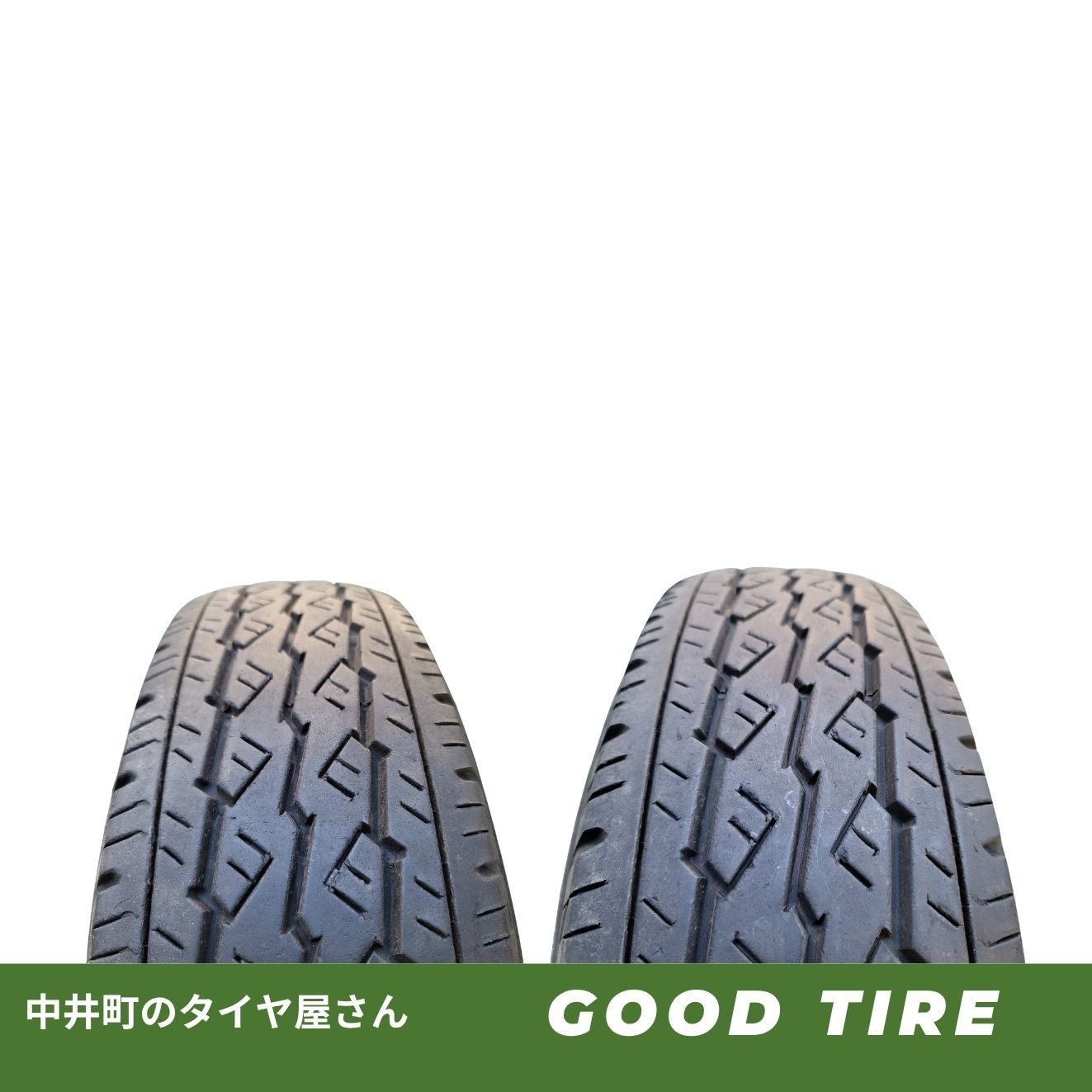 値下げブリヂストン195/80R15 107/105  V600 中古タイヤ　ハイエース　キャラバン BRIDGESTONE（ブリヂストン） ハイエース/キャラバン 195/80R15LT 107