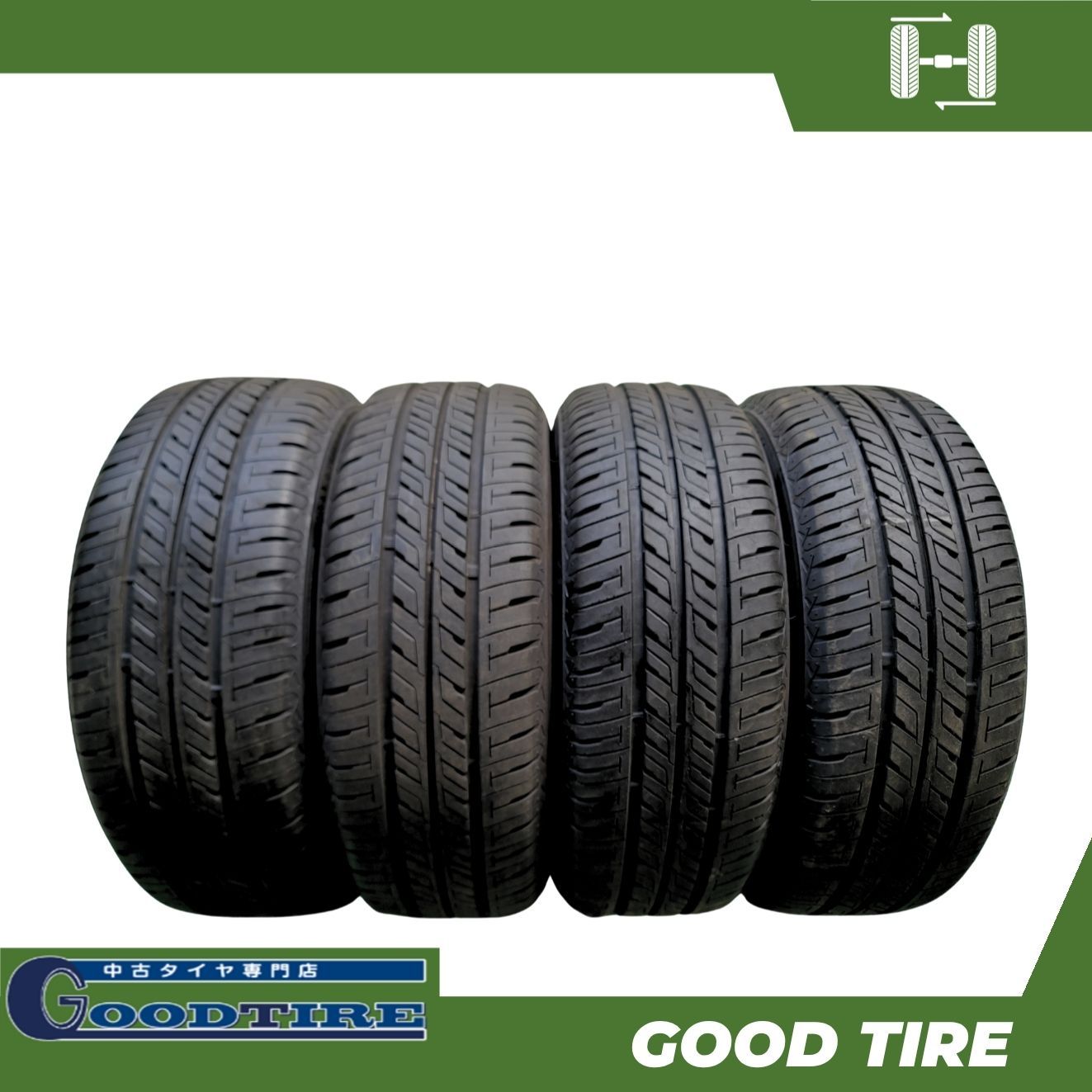 185/55R15 SEIBERLING SL201 2023年製 4本 夏用 8.5分山 中古タイヤ