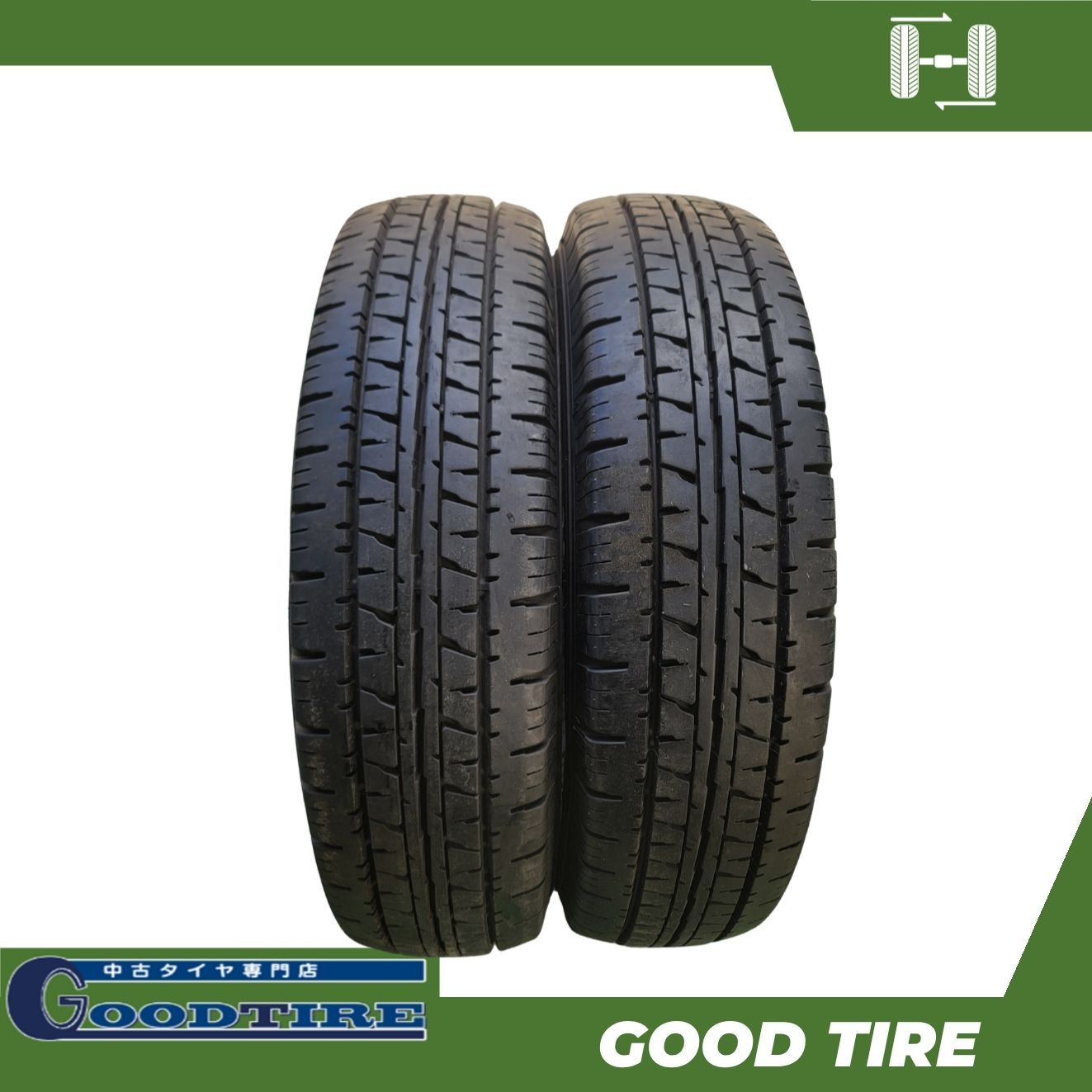 DUNLOP ENASAVE VAN01 195/80R15 107/105L LT 15インチ 夏タイヤ 4本 2018年製 バリ溝 ハイエース等　(TE777)クレジットカード QRコード決済可能 価格｜195/80R15 107/105N エナセーブ VAN01 ダンロップ DUNLOP バン