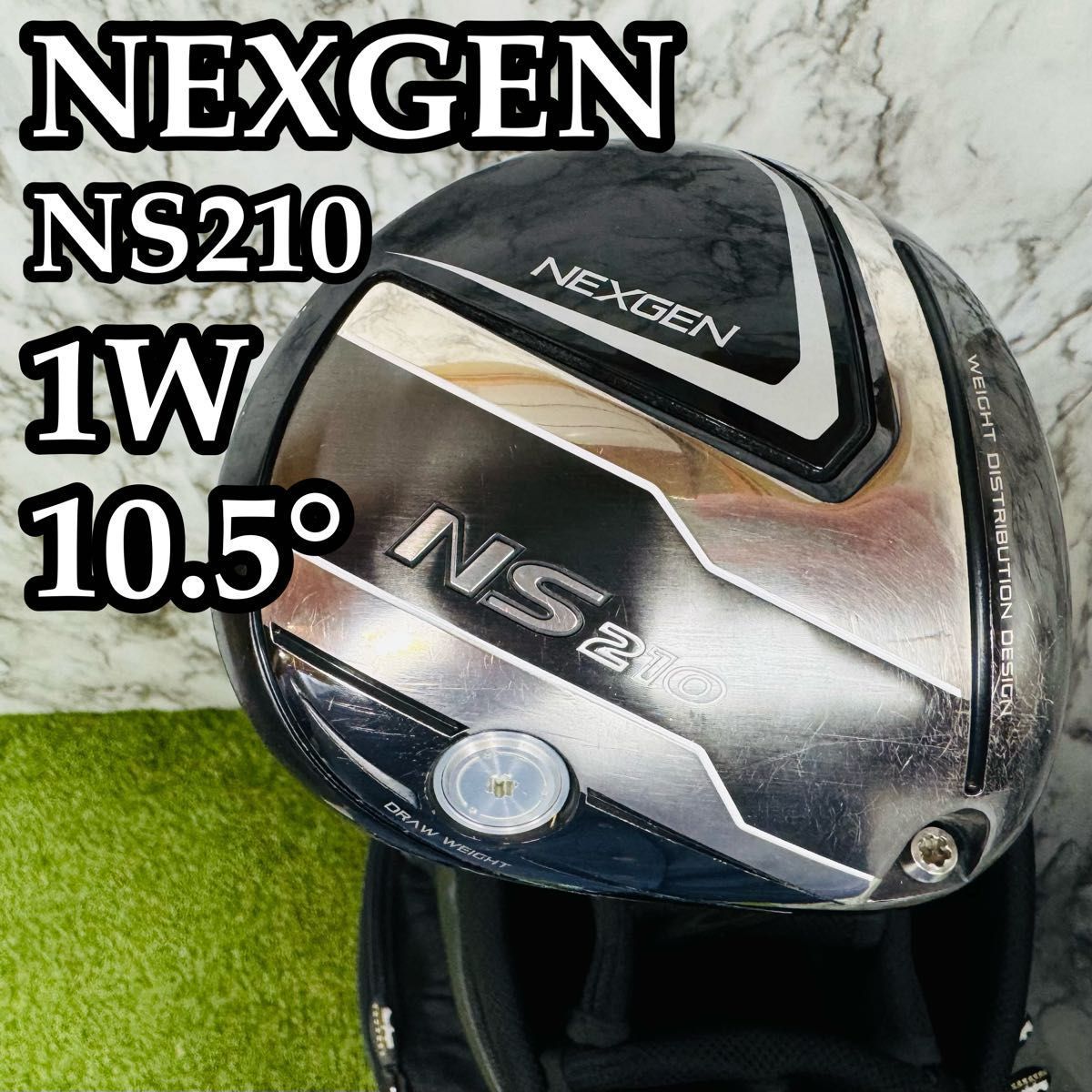NEXGEN NS210 ドライバー 10.5度　ヘッドカバー付 NEXGEN ネクスジェン NS210ドライバー 10.5° ヘッド単体 レンチ