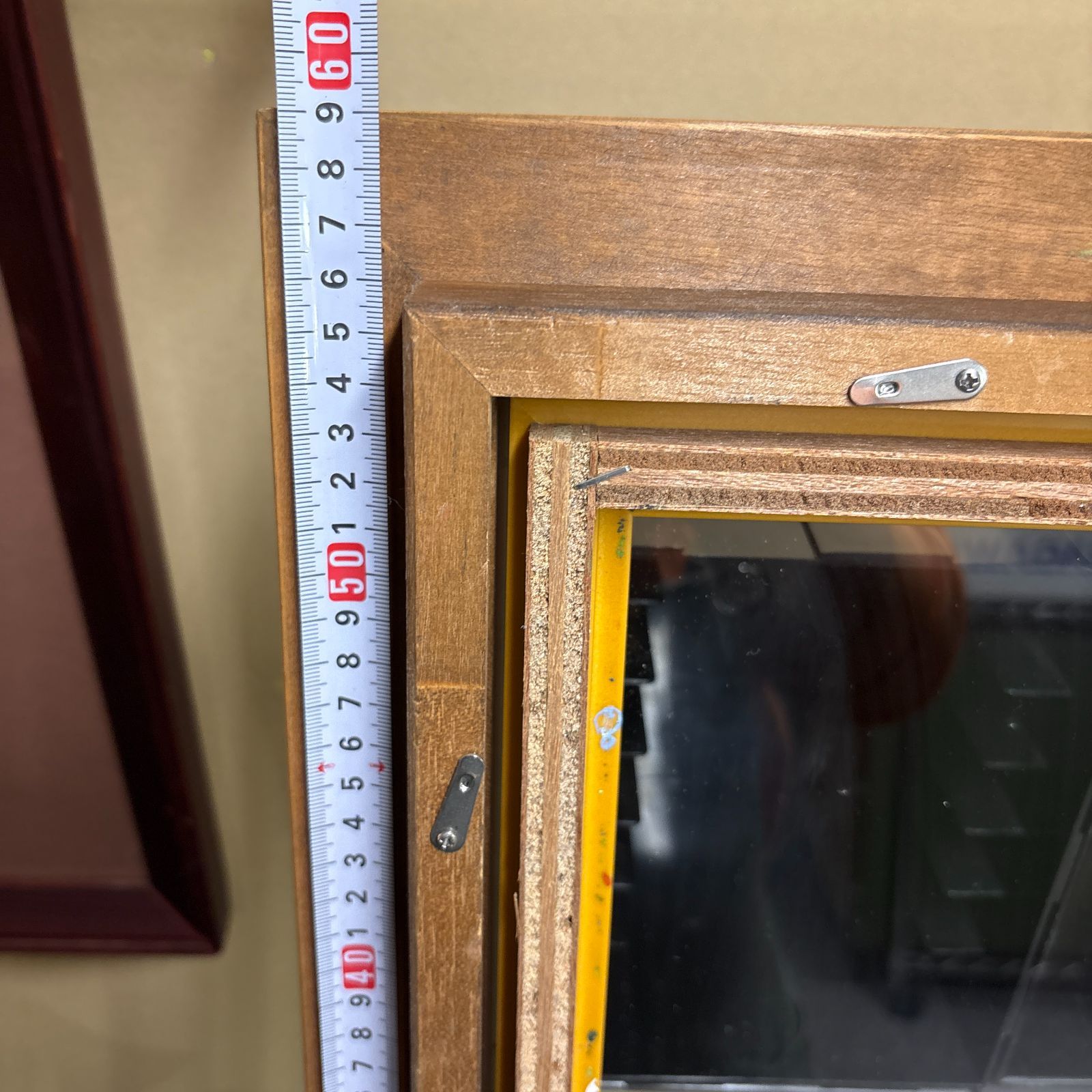 NO.12 F10号 ゴールドレリーフ 木彫 油彩ガラス額縁 中古 美品 F10
