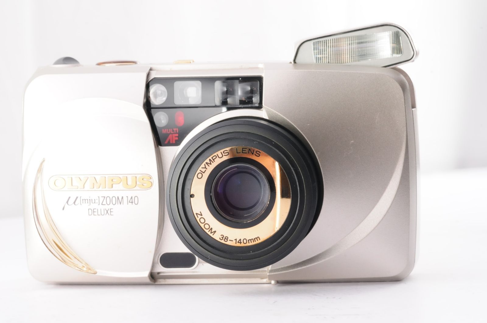 オリンパス OLYMPUS μ ZOOM140 DELUXE フィルムカメラ オリンパス OLYMPUS μ ZOOM 140 DELUXE フイルムカメラ #5069879