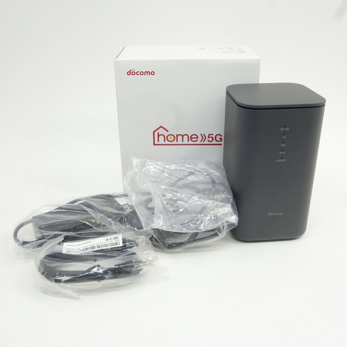 docomo home 5G HR02 中古美品 ダークグレー - メルカリ