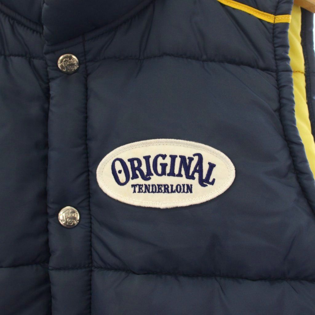 テンダーロイン　NRA RACING VEST テンダーロイン TENDERLOIN T-NRA RACING VEST 中綿ベスト XS 紺 /KH