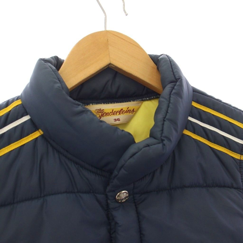 テンダーロイン TENDERLOIN T-NRA RACING VEST 中綿ベスト XS 紺 /KH