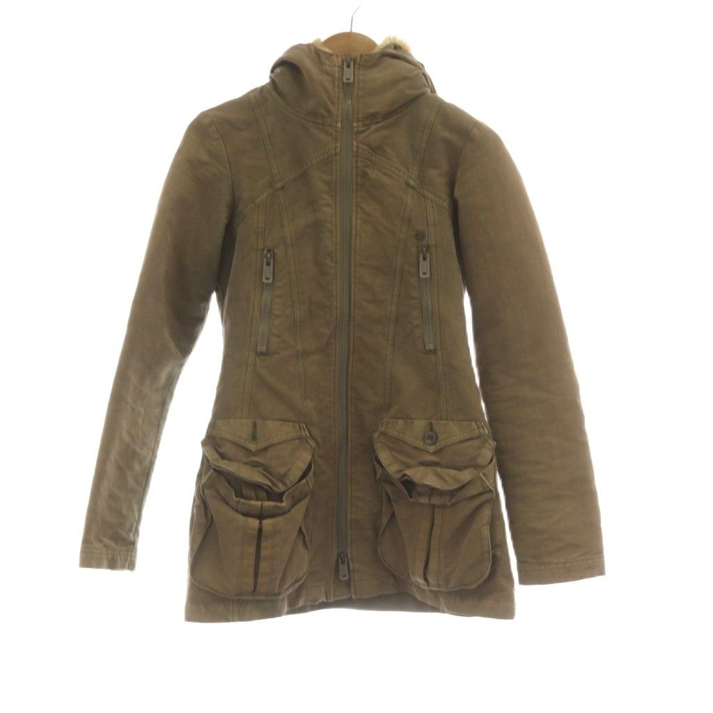 DIESELモッズコートXS 中古・古着通販】DIESEL (ディーゼル) モッズコート グリーン サイズ
