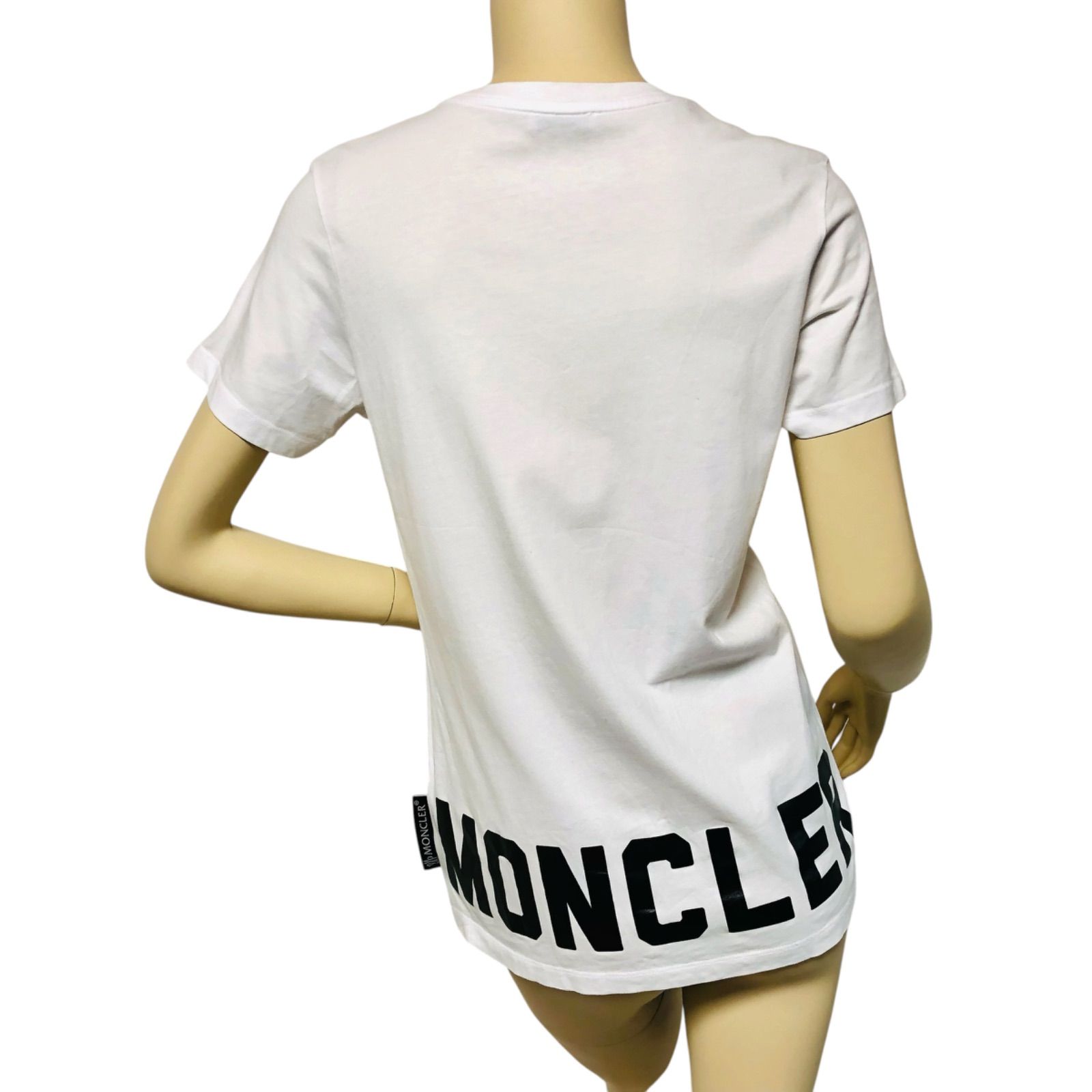 美品☆MONCLER☆モンクレール【T-SHIRT GIROCOLLO】レディース ビック 