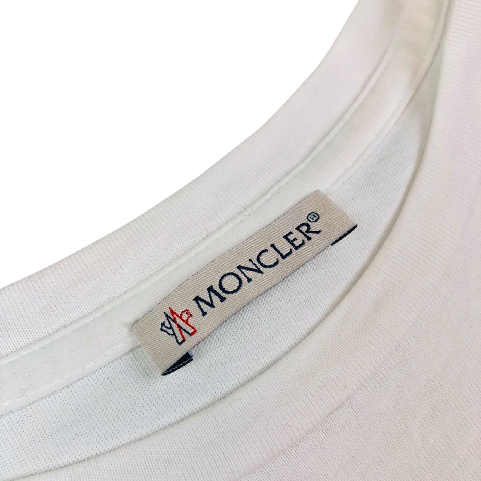 美品☆MONCLER☆モンクレール【T-SHIRT GIROCOLLO】レディース ビック 