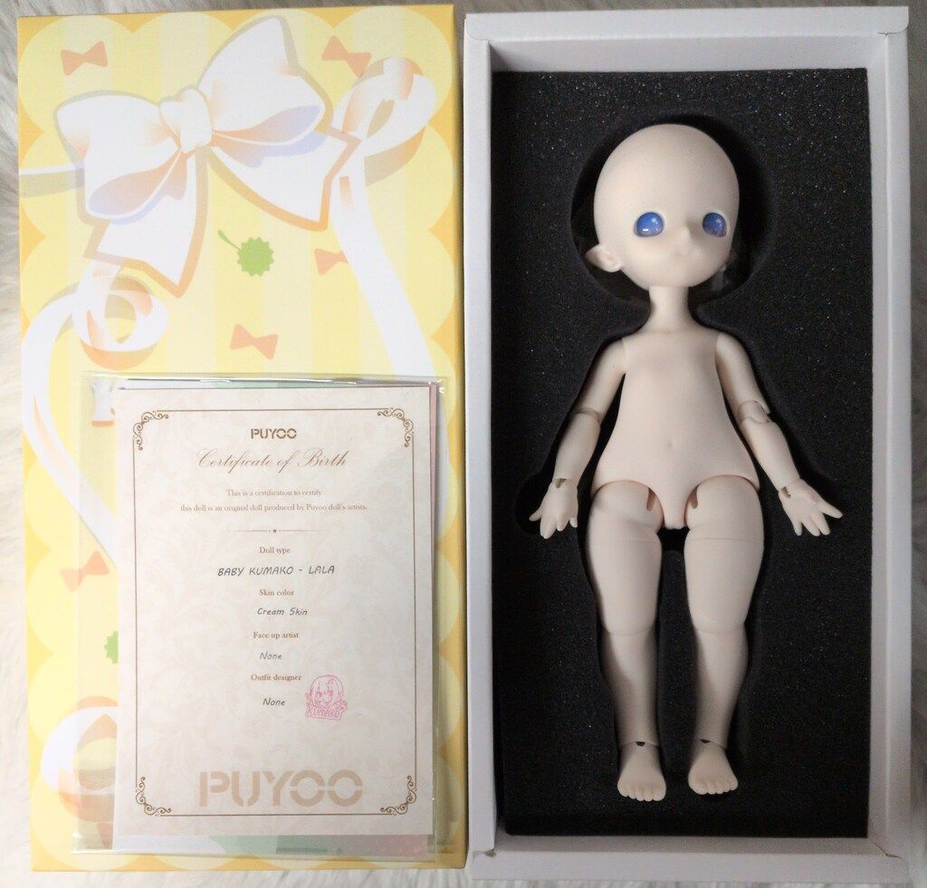 PUYOODOLL Kumako BABY KUMAKO Baby LALA クリーム肌 - メルカリ