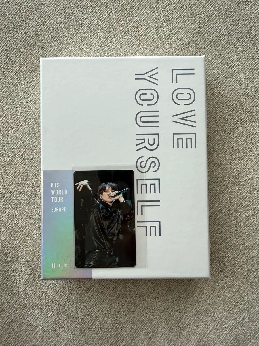BTS ユンギ SUGA Europe ヨーロッパ BluRay BTS LOVE YOURSELF EUROPE CONCERT BLURAY - Kpop USA