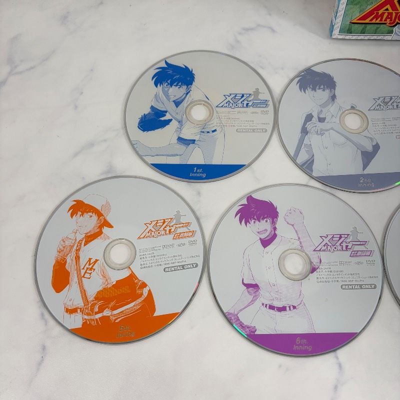 メジャー DVD 全巻セット レンタル落ち 1-6期 - メルカリ