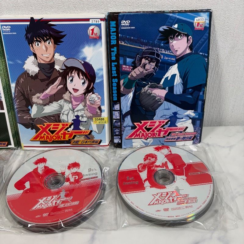 メジャー DVD 全巻セット レンタル落ち 1-6期 - メルカリ