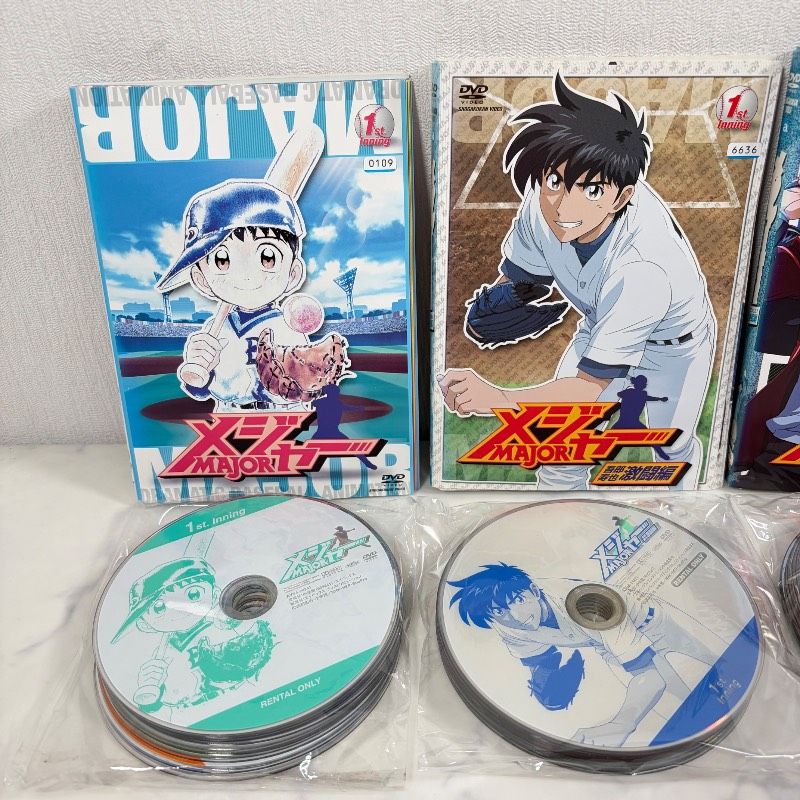 メジャー DVD 全巻セット レンタル落ち 1-6期 - メルカリ