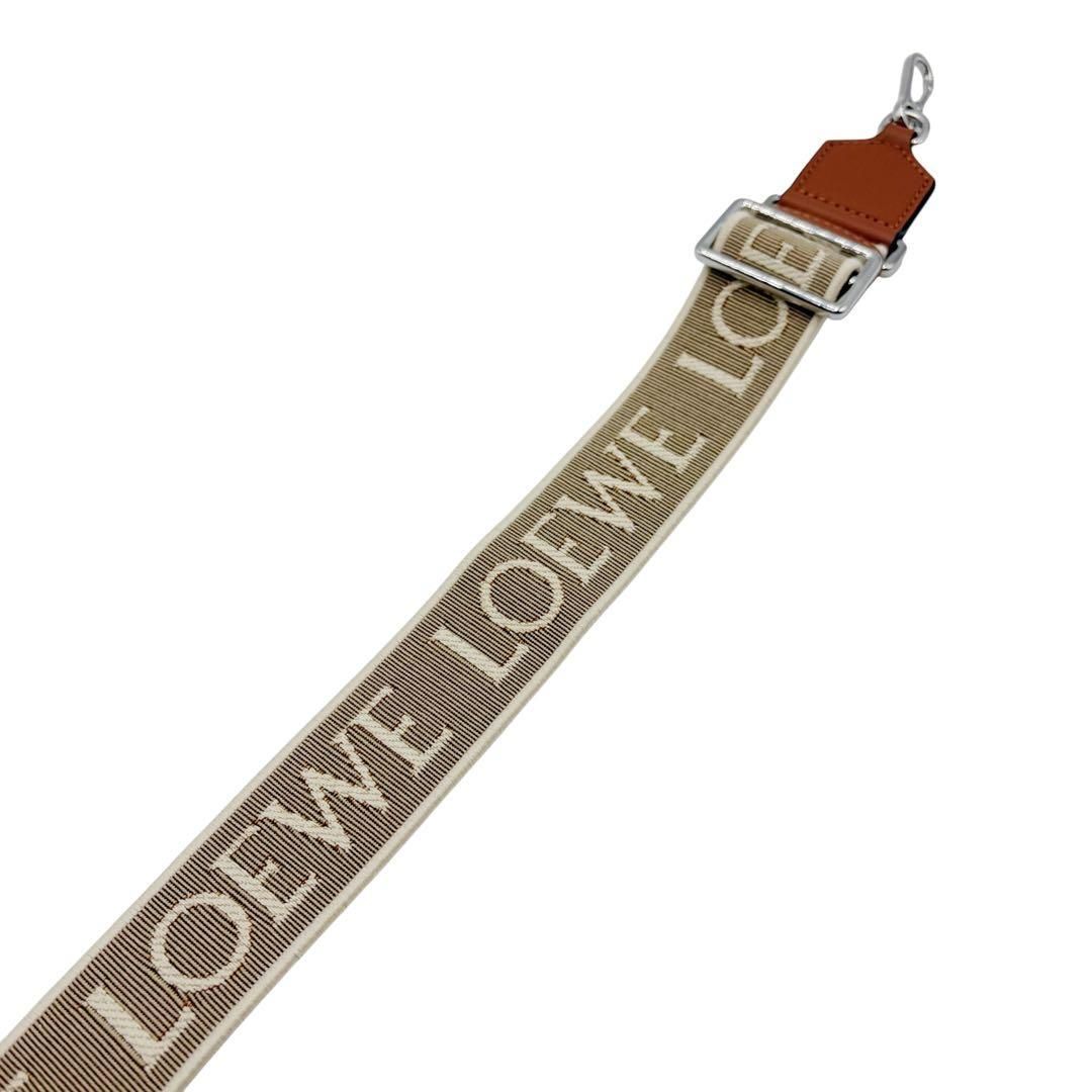 ⭐️美品⭐️ ロエベ アナグラム ショルダーストラップ ブラウン S金具 