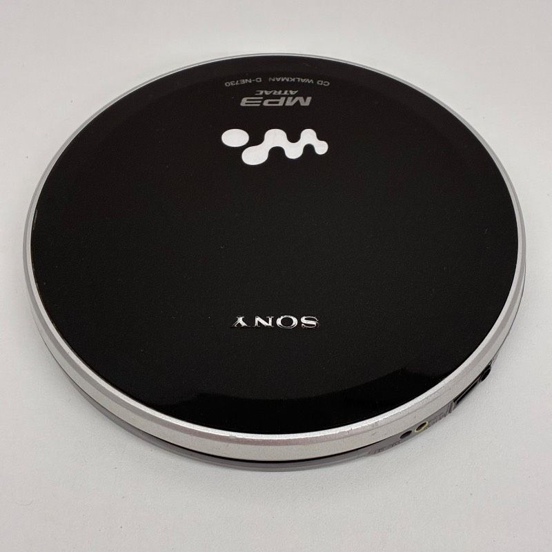 動作品】 SONY CD WALKMAN D-NE730 Black ソニー CDウォークマン