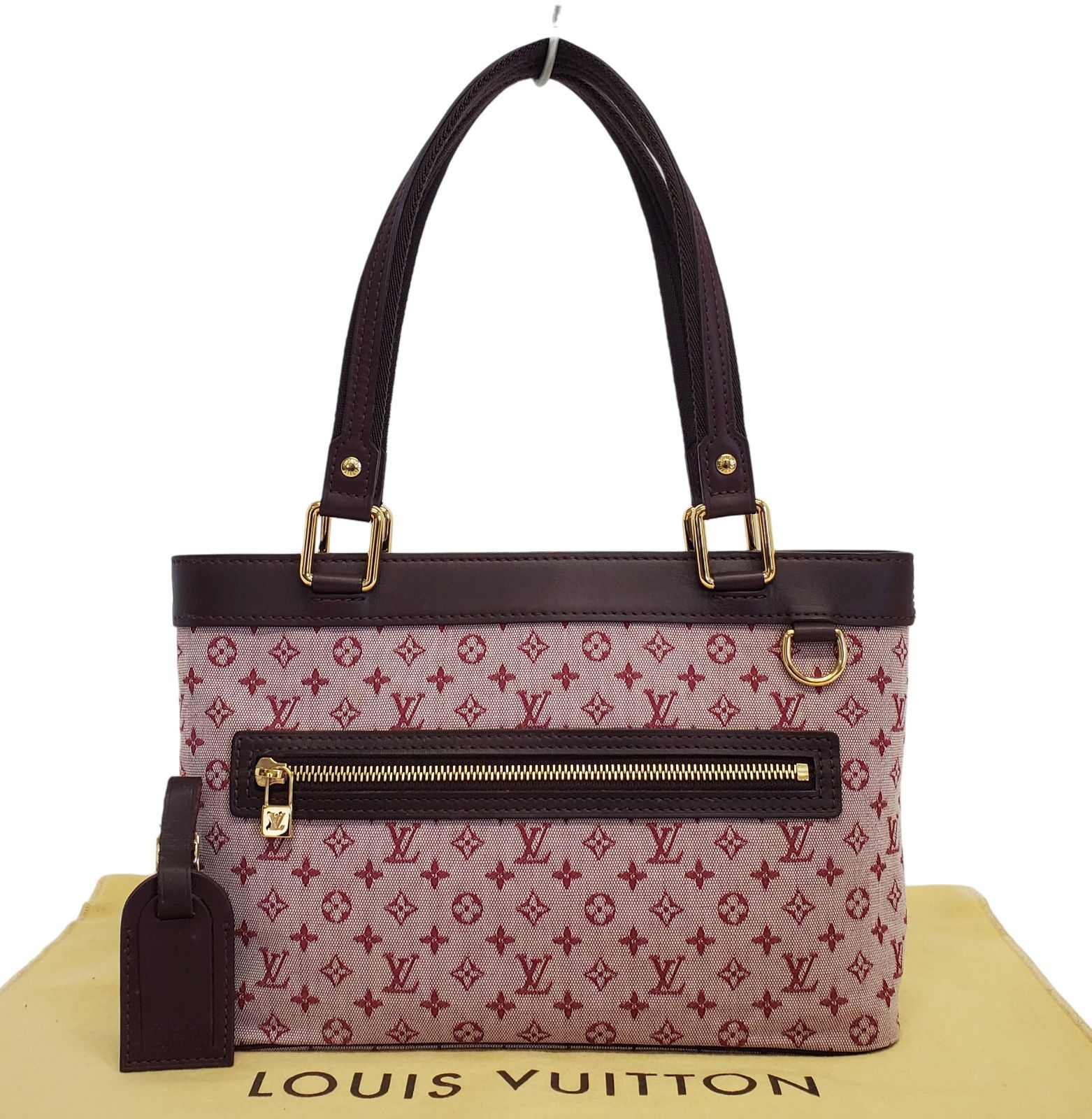 ☆Louis ☆Vuitton モノグラムハンドバッグ D3491◇ほぼ未使用【ルイ ヴィトン】モノグラムミニ ルシーユPM