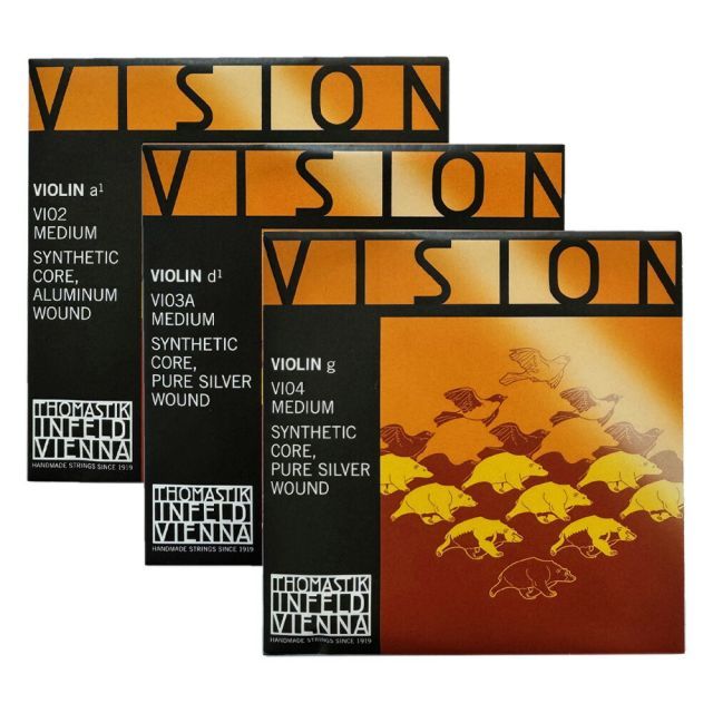 【A.D.G線 VI02,VI03A,VI04 弦セット】Thomastik-Infeld Vision バイオリン 弦 ヴィジョン 4/4