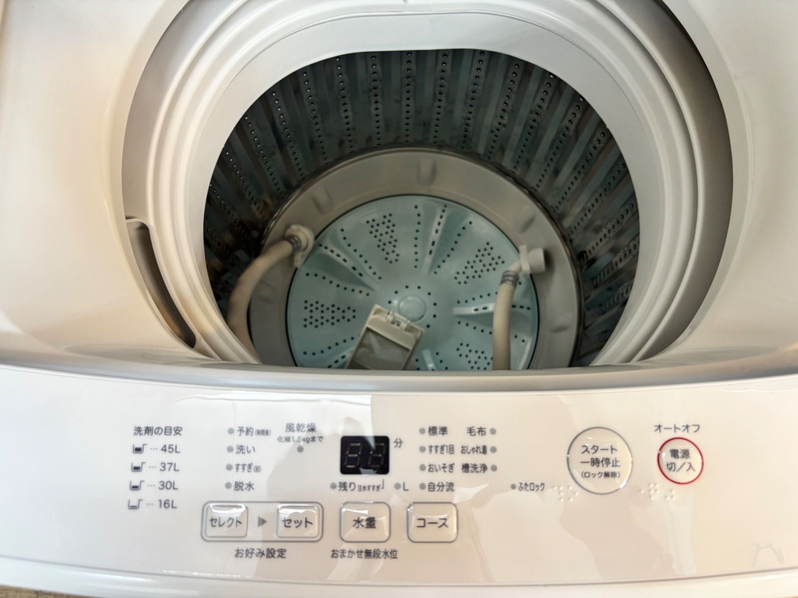 J036☆6ヶ月保証☆5K洗濯機☆MUJI 無印良品 MJ-W50A 2019年製⭐動作
