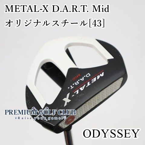 Odyssey L-X D.A.R.T. MID パター Bランク] パター 中尺 オデッセイ L-X D.A.R.T. Mid/オリジナル