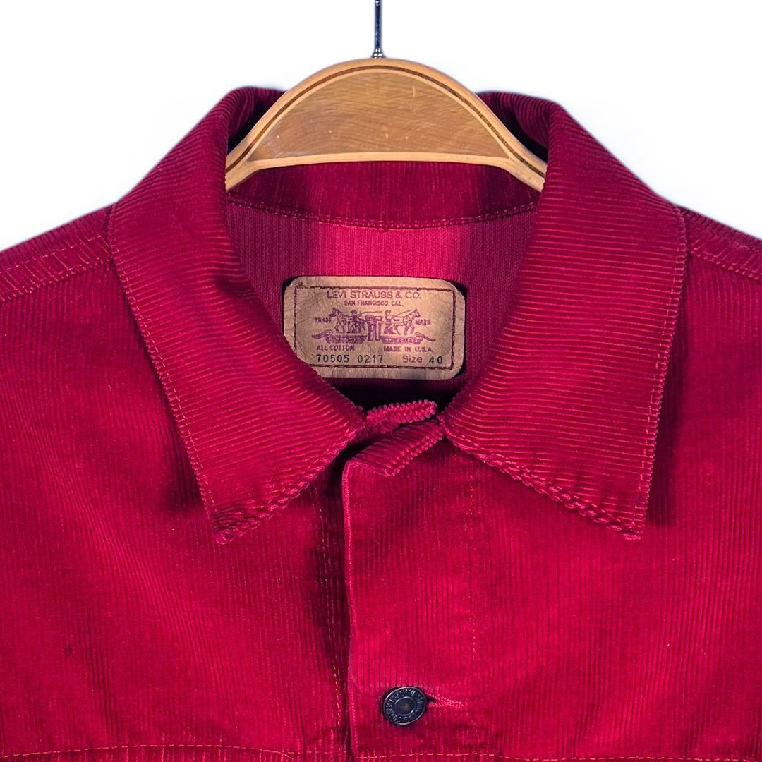 LEVI’S 70505-0217 コーデュロイジャケット 80s リーバイス 70505-0217 ヴィンテージ コーデュロイジャケット