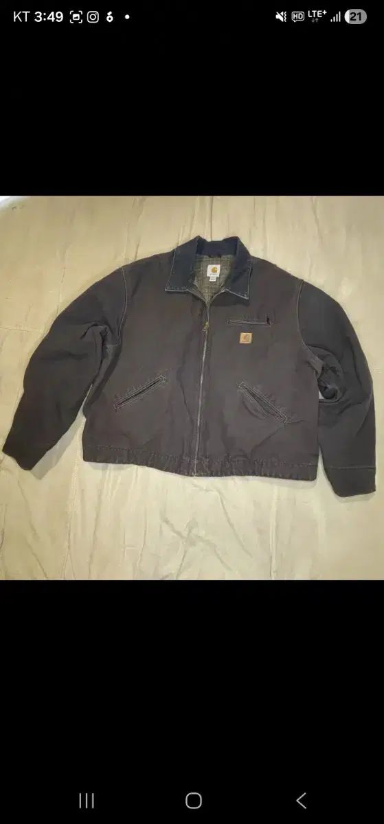 【J97 DKB】　Carhartt 　デトロイトジャケット　ダークブラウン carhartt デトロイトジャケット j97 dkb ダークブラウン lサイズ