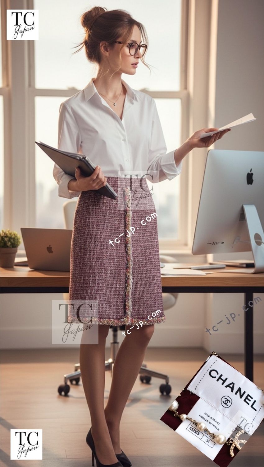 シャネル ジャケット スーツ CHANEL レッド マルチカラー グリポア 宝石 ボタン ツイード スカート ランウェイ登場 レア 貴重  超美品  34 CHANEL - シャネル ジャケット スーツ CHANEL レッド マルチカラー