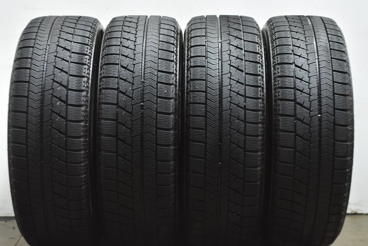 程度良好品】バルミナ 16in 6.5J+48 PCD114.3 ブリヂストン ブリザック 