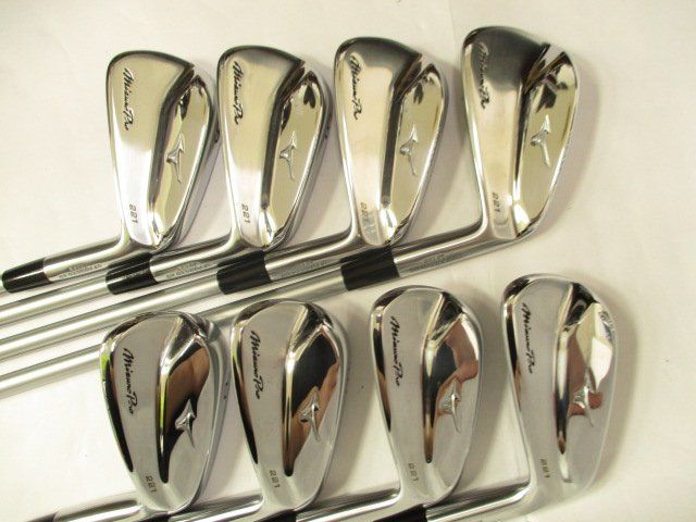 ☆MIZUNO P ro221 MCI 100Sの 8本セットの出品です☆ 美品】アイアンセット ミズノ Mizuno Pro 221/MCI 100/Sフレックス/34