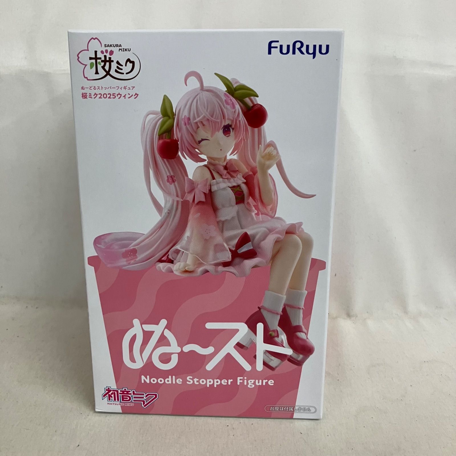 未開封 初音ミク ぬーどるストッパーフィギュア 桜ミク 2025 ウィンク 