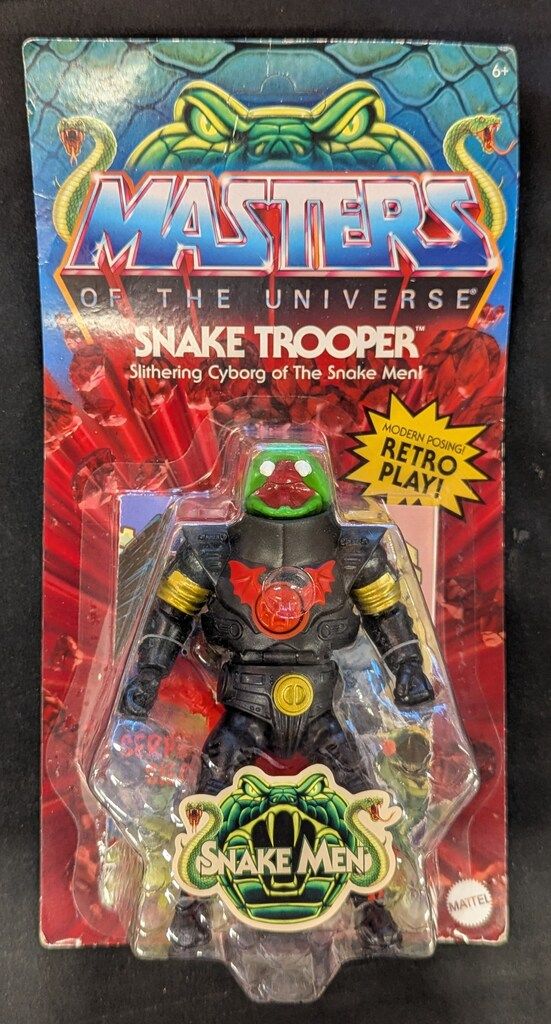 MATTEL ORIGINS SNAKE TROOPER
